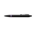 PARKER | IM Vibrant Rings balpen — gift-boxed, black — amethyst purple rings, pen / potlood,  los