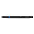 PARKER | IM Vibrant Rings balpen — gift-boxed, black — marine blue rings, pen / potlood,  los