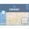Papier aquarelle 300 g/m² Canson, 23 cm x 31 cm, Rugueux, 300 g/m², 1. Bloc collé 4 côtés - 20 feuilles