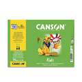 CANSON® | Kids Creation tekenblok, A4, 21 cm x 29,7 cm, 90 g/m², fijn