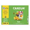CANSON® | Kids Creation tekenblok, A3, 29,7 cm x 42 cm, 90 g/m², fijn