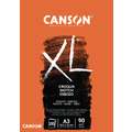 Bloc XL croquis Jumbo collé 1 côté Canson, A3 - 29,7 x 42 cm, 90 g/m², Fin|mittelrau, A3 - 29,7 x 42 cm