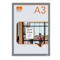 Lot de 2 vitrines d'affichage extérieur magnétique Leitz, A3 - 29,7 x 42 cm