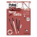 Papier multi-techniques PaintON TerraCotta Clairefontaine, A5 - 14,8 x 21 cm, 250 g/m², Fin, 1. Bloc de 20 feuilles