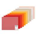 Pack de 10 feuilles Mi-Teintes Canson, Tons chauds