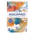 Bloc spiralé Aquapad Clairefontaine, A5+, Fin, 300 g/m²