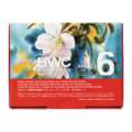 HOLBEIN | HWC ARTISTS' WATERCOLOR™ aquarelverf ○ granulerend — 6-sets, 6 kleuren — Flowers, set