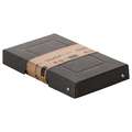 FALKEN | PureBox opbergdoos met deksel — los, A6 - 10,5 x 14,8 cm - 2,5 cm, zwart