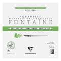 Papier aquarelle Fontaine Extra-Blanc grain torchon Clairefontaine, 30 cm x 30 cm, Torchon, Torchon