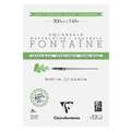 Papier aquarelle Fontaine Extra-Blanc grain torchon Clairefontaine, A4, 21 cm x 29,7 cm, Torchon, Torchon