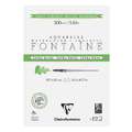Clairefontaine | Fontaine Aquarellkarton Extra White, A3, 29,7 cm x 42 cm, ruw, blok (vierzijdig gelijmd)