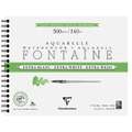 Papier aquarelle Fontaine Extra-Blanc grain torchon Clairefontaine, 24 cm x 32 cm, Torchon, Torchon