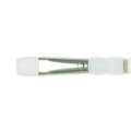Pinceaux Soft Grip Taklon blanc pointe plate courte série SG 4010, 8, 15,40