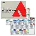 HOLBEIN | HAG ACRYLIC GOUACHE — sets, 109 kleuren — D436 alle kleuren