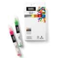 Set de 6 marqueurs Liquitex, Pointe en cône, 2-4 mm, Couleurs fluo