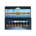 Coffrets thématiques peinture acrylique extra-fine Charvin, Bleus, Set