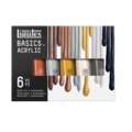 Liquitex® | BASICS™ acrylverf ○ 118 ml — 6-sets effectkleuren, set, 6 kleuren — METALLIC & IRIDESCENT