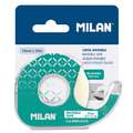 MILAN® | Plakband + handdispencer ○ onzichtbaar mat — enkelzijdig, dispencer + rol — 19 mm x 33 m