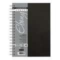 Carnet de croquis à spirales Ebony Daler-Rowney, A5, 14,8 cm x 21 cm, 160 g/m²