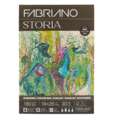 FABRIANO® | STORIA tekenpapier, 18 cm x 26 cm, 180 g/m², blok (eenzijdig gelijmd) 30 vellen