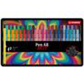 Set stiften Stabilo® Pen 68, 40 kleuren