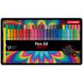 Set stiften Stabilo® Pen 68, 50 kleuren