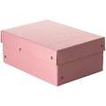 FALKEN | PureBox opbergdoos met deksel — los, A5 - 14,8 x 21 cm - 10 cm, pastel roze