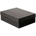 FALKEN | PureBox opbergdoos met deksel — los, A4 - 21 x 29,7 cm - 10 cm, zwart