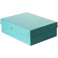 FALKEN | PureBox opbergdoos met deksel — los, A4 - 21 x 29,7 cm - 10 cm, pastel azuur