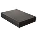 FALKEN | PureBox opbergdoos met deksel — los, A2 - 42 x 59,4 cm - 10 cm, zwart