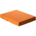 FALKEN | PureBox opbergdoos met deksel — los, A4 - 21 x 29,7 cm - 4 cm, pastel oranje