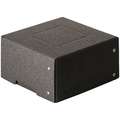 FALKEN | PureBox opbergdoos met deksel — los, 15 x 15 cm - 8,5 cm, zwart
