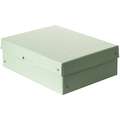 FALKEN | PureBox opbergdoos met deksel — los, A4 - 21 x 29,7 cm - 10 cm, pastel groen