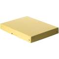 FALKEN | PureBox opbergdoos met deksel — los, A4 - 21 x 29,7 cm - 4 cm, pastel geel