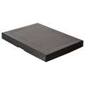 FALKEN | PureBox opbergdoos met deksel — los, A2 - 42 x 59,4 cm - 4 cm, zwart