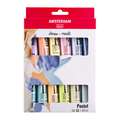 Coffret 12 tubes peinture acrylique Amsterdam Royal Talens, Couleur pastel