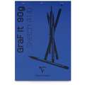 Graf It 90 g/m² de Clairefontaine (papier blanc)., Bleu nuit, A6, 10,5 cm x 14,8 cm, 90 g/m²