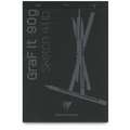 Graf It 90 g/m² de Clairefontaine (papier blanc)., Noir, A5, 14,8 cm x 21 cm, 90 g/m²