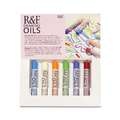 Set peinture huile solide R&F, Moderne - 6 x 12 ml