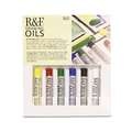 Set peinture huile solide R&F, Initiation - 6 x 12 ml