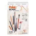 Papier multi-techniques PaintON Clairefontaine, Blanc, A5 - 14,8 x 21 cm, 250 g/m²