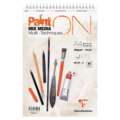 Papier multi-techniques PaintON Clairefontaine, Blanc, A4 - 21 x 29,7 cm, 250 g/m²