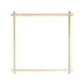 Cadre à encoches en bois tendre Pebaro, 74 cm