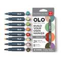 OLO™ | Alcohol Half-Marker ○ chisel nib — 8 + 5-sets, set, Urban