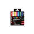Posca PC1MR Marker Set, 0,7 mm, punt met metalen fitting