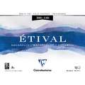 Bloc papier aquarelle Etival Clairefontaine (Grain Fin  - 300g/m²), 36 x 48 cm, 10 feuilles, Fin