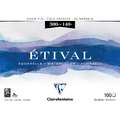Bloc papier aquarelle Etival Clairefontaine (Grain Fin  - 300g/m²), 30 x 40 cm, 100 feuilles, Fin