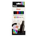 Pentel | POINTLINER Colour Dye S40 pens — sets, 6 kleuren