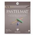 Bloc de feuilles Pastelmat  version 8  Clairefontaine, 24 x 30 cm, 360 g/m², Bloc collé 1 côté