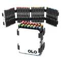 OLO™ | Alcohol Half-Marker ○ brush nib + chisel nib — 32-kleuren CARRY CASE LARGE, Basics
